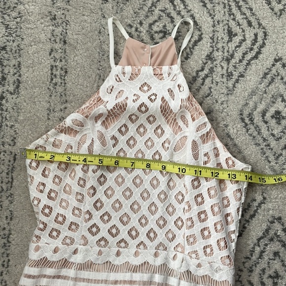 Lulu’s Steal a Kiss White Lace Dress - Picture 9 of 12